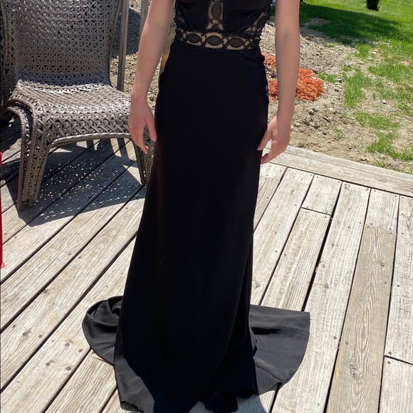 Black, Size 0, Madison James Prom Dress - Picture 3 of 10